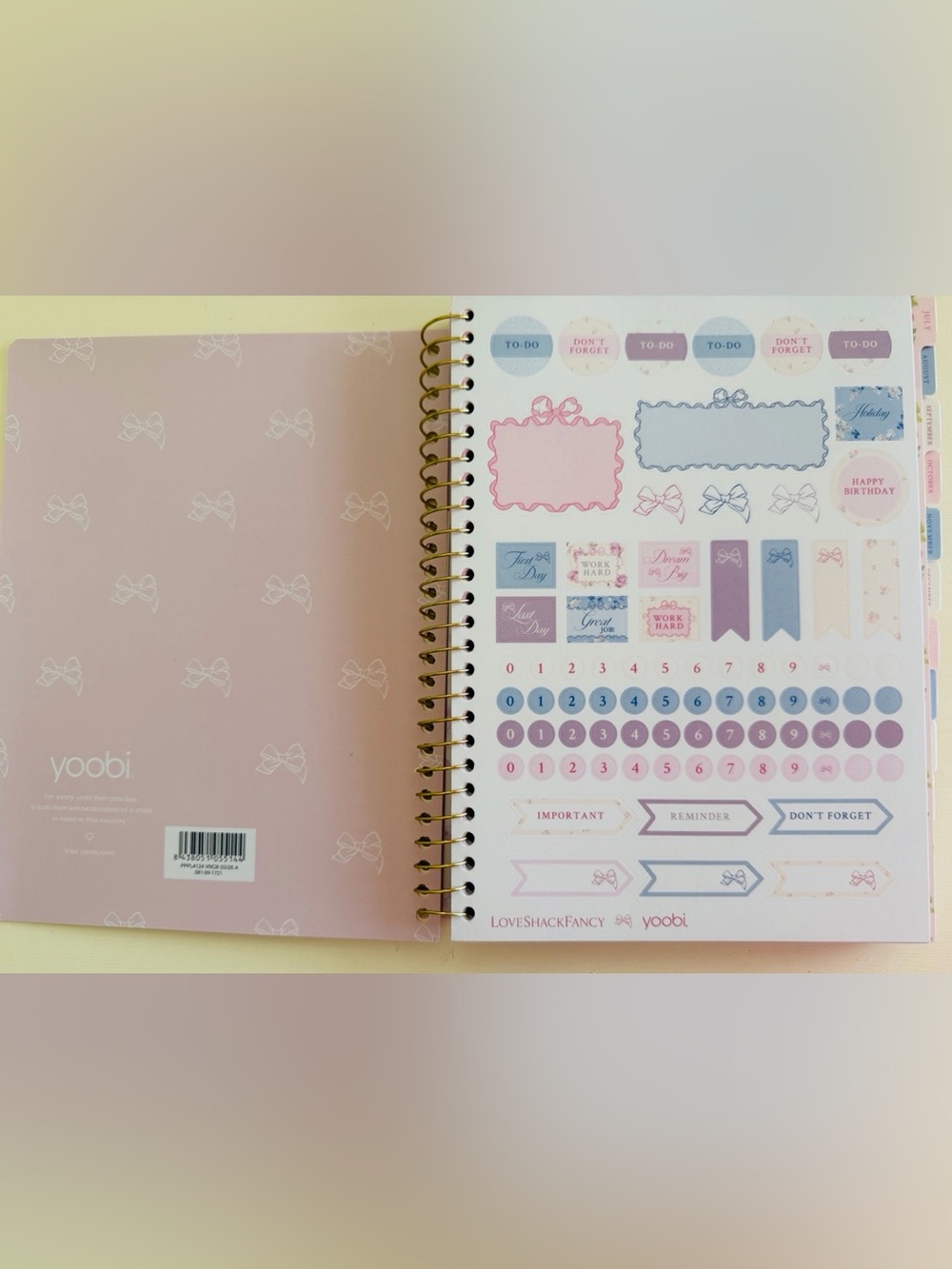 Loveshack Fancy Planner 2026-2027 - Picture 2 of 3